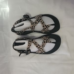 Leopard Sandals
